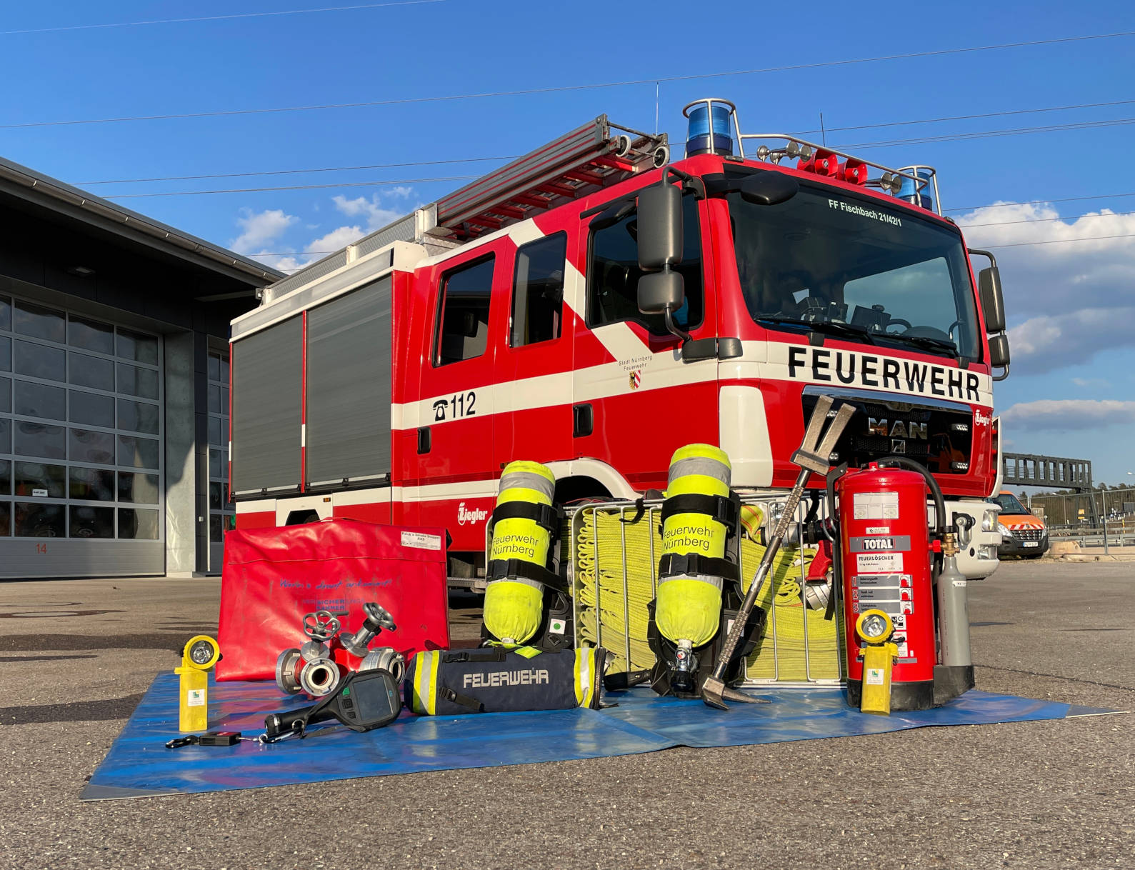 B1 Brand im Freien, Rauchentwicklung